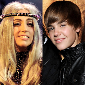 Lady Gaga, Justin Bieber Lady Gaga, Justin Bieber